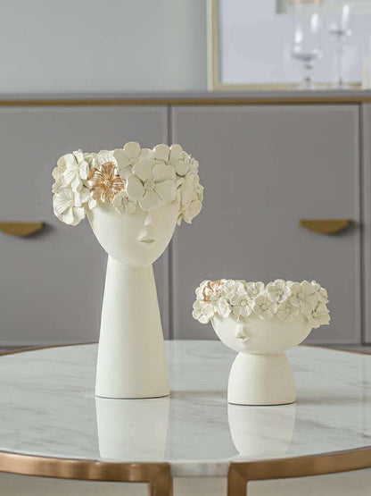 Nordic Ceramic Vase - Minimalist Decor