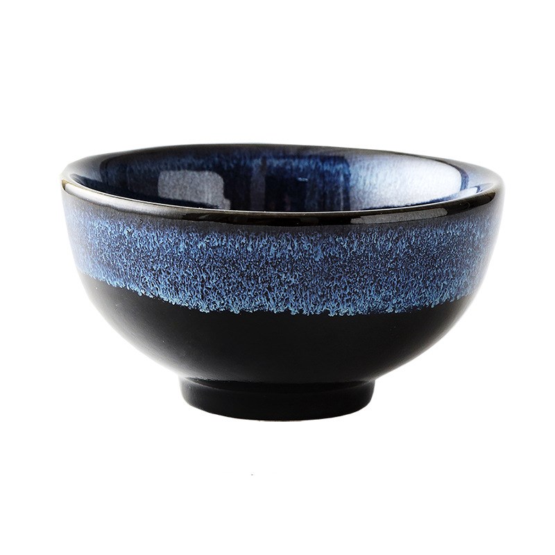 Cat Eye Blue Ceramic Spoon