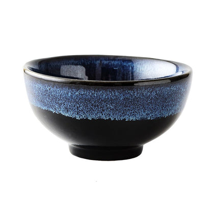 Cat Eye Blue Ceramic Spoon