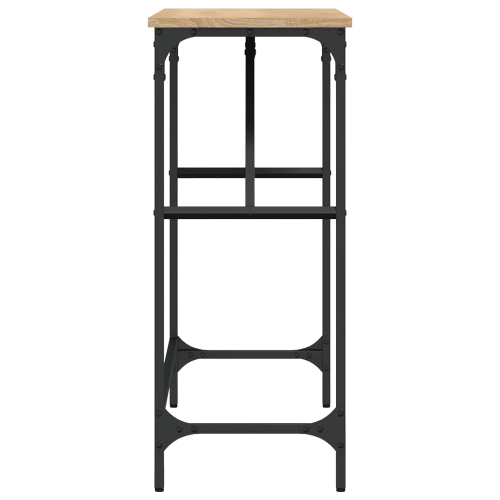 Console Table Sonoma Oak 100x Wood Material   Console Table Sonoma Oak