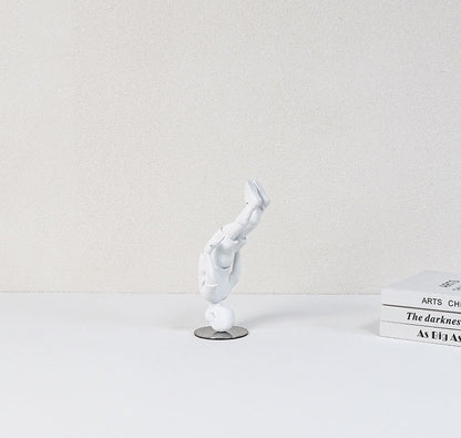 New Modern Minimalist Inverted Boy Ornament Sculpture
