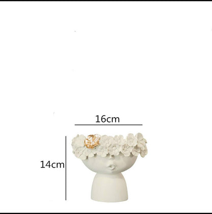 Nordic Ceramic Vase - Minimalist Decor
