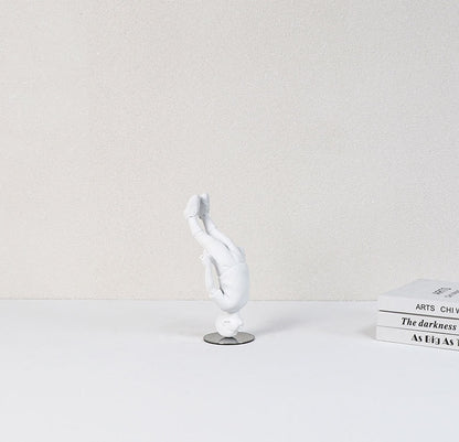 New Modern Minimalist Inverted Boy Ornament Sculpture