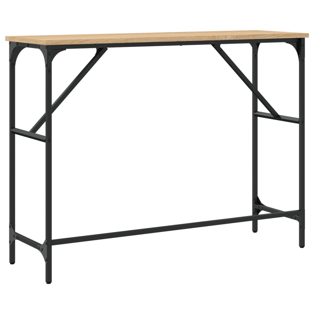 Console Table Sonoma Oak 100x Wood Material   Console Table Sonoma Oak