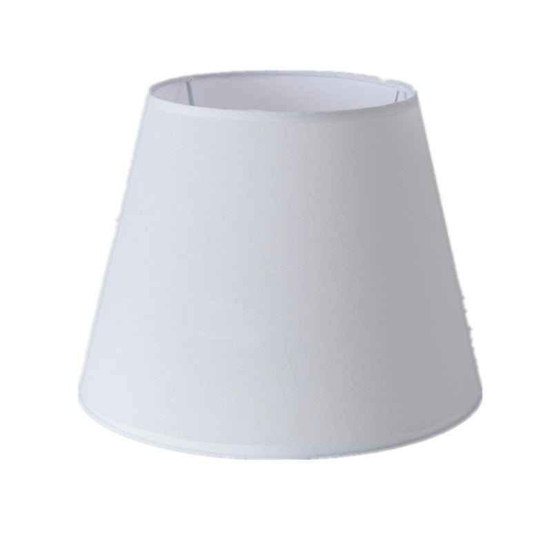 Table Lamp Shade Shell Cover Fabric Round Linen
