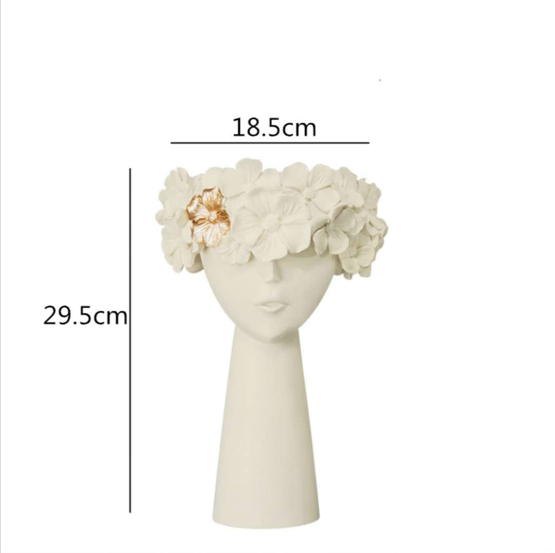 Nordic Ceramic Vase - Minimalist Decor