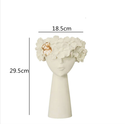 Nordic Ceramic Vase - Minimalist Decor